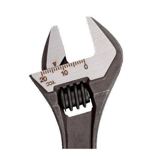 BAHCO 8070 nastaviteľný kľúč 155/20mm, vyhnutá hlava 15°, presne kalené, ISO 6787