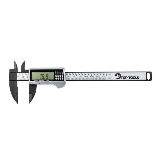 TOP TOOLS měřítko posuvné 150mm DIGI 31C621