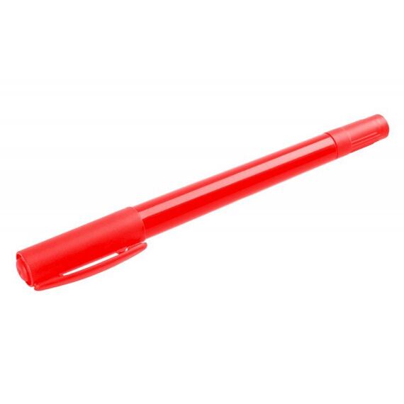 FESTA popisovač permanentný obojstranný, 0,5/1-3mm, červený 13207