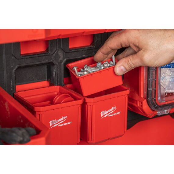 MILWAUKEE 4932480698 PACKOUT kontajner 10*10cm, 2ks