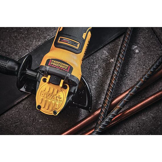 DeWalt DCG409NT aku úhlová bruska 18V/54V FLEXVOLT ADVANTAGE, 125mm, bez baterie, TSTAK