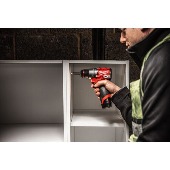 MILWAUKEE M12 FPD2-0 aku příklepová vrtačka 12V, max. 45 Nm, délka pouze 152mm, bez baterie