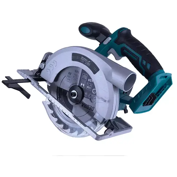 DEDRA aku okružní pila 18V, prořez 55mm, kotouč 165*20mm, bez baterie, DED7064