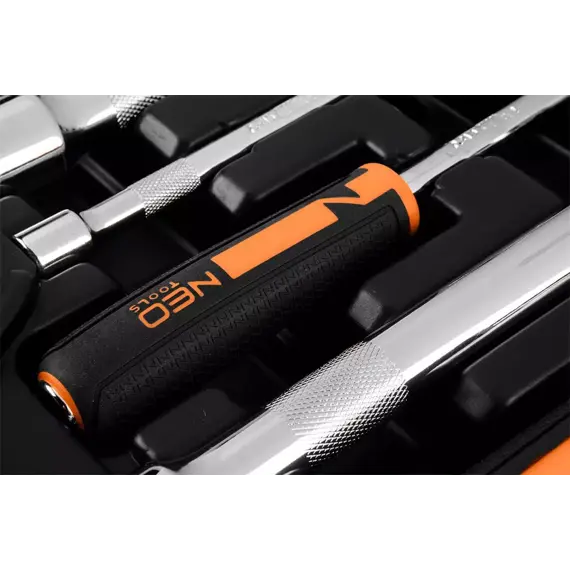 NEO TOOLS gola sada 1/2"-1,4", 73-dílná, 10-054