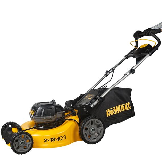 DeWalt DCMW564N aku sekačka 2*18V XR, záběr 48cm, výška sečení 25-86mm, bez baterie