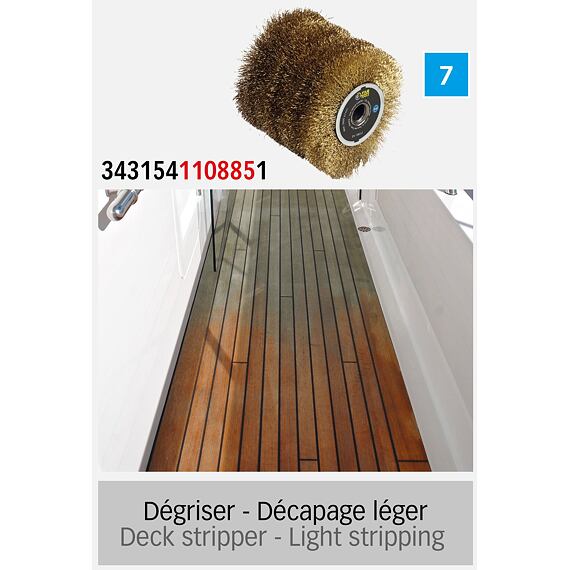 FARTOOLS drôtená kefa 0,3mm, 120*100mm, FRT110885