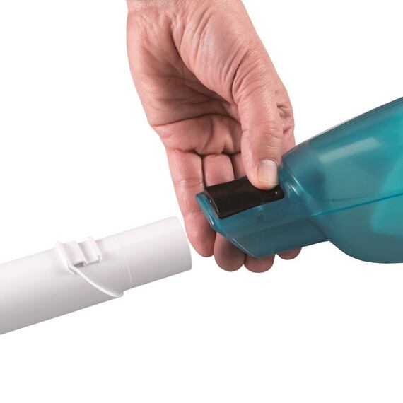MAKITA CL117FDX2 aku vysávač 12V/2Ah, bezvreckový obsah 600ml, 3 stupne satia, bielo-modrý