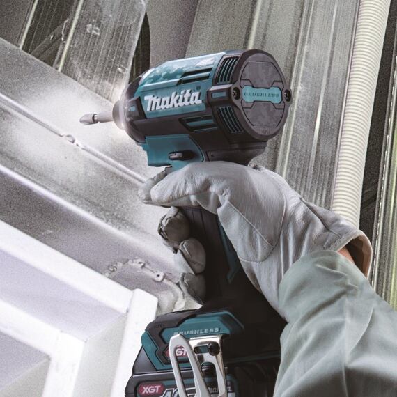 MAKITA TD002GD201 aku rázový utahovák 1/4" Li-ion XGT 40V/2*2,5Ah, 220Nm