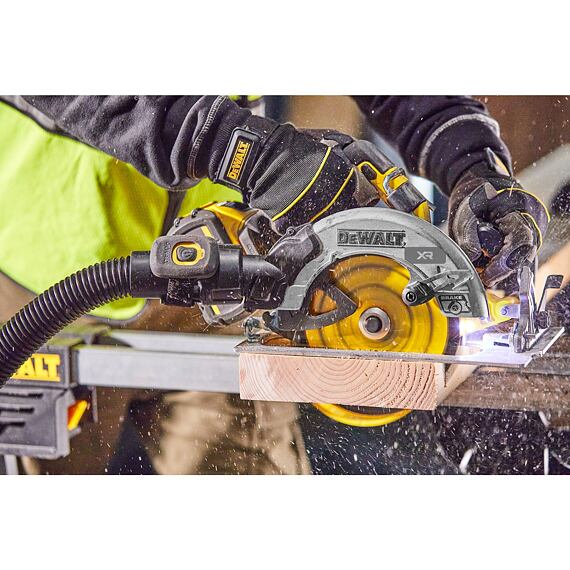DeWalt DCS573NT aku okružná bezuhlíková píla 18V XR, FlexVolt Advantage, 190mm, kufrík TSTAK