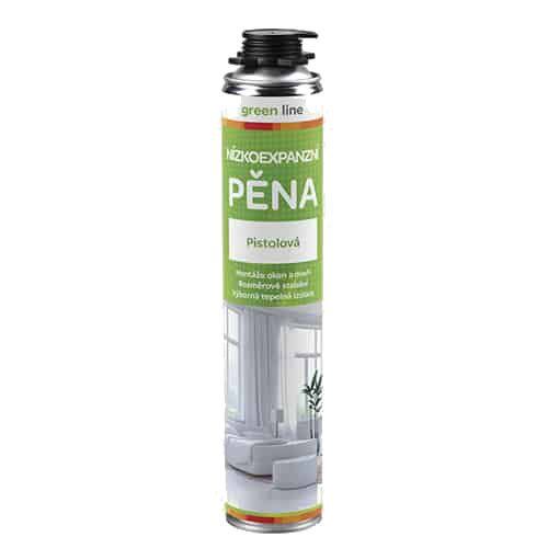 DEN BRAVEN pěna nízkoexpanzní 750ml pistolová GREEN LINE 40222GR