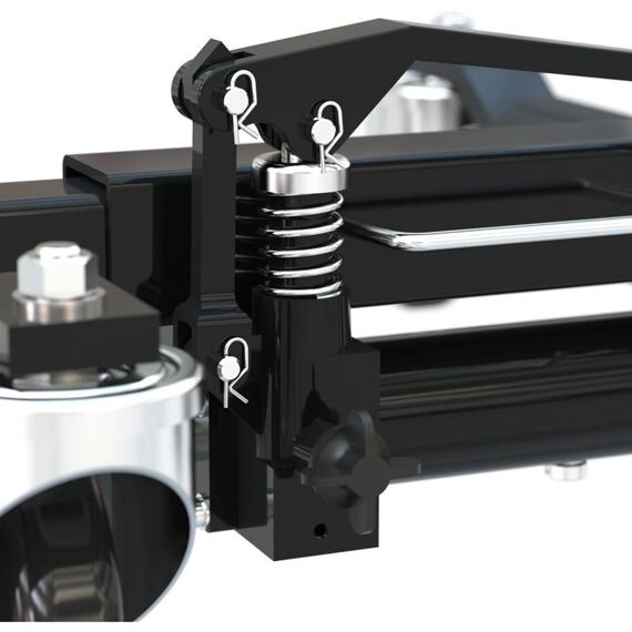 GÜDE GHRH 680/300AL hydraulický kolečkový zvedák pro přesun auta, nosnost 680kg, výška 150mm 18054