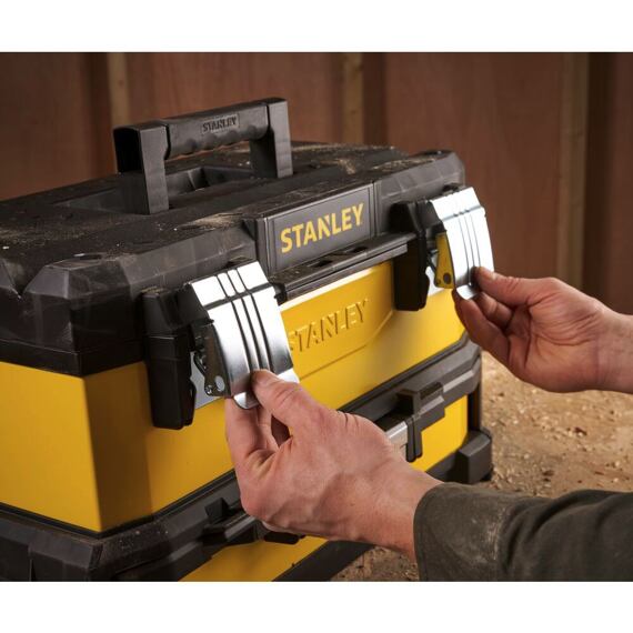 STANLEY 1-95-829 box kovoplastový na náradie so zásuvkou, kovové pánty