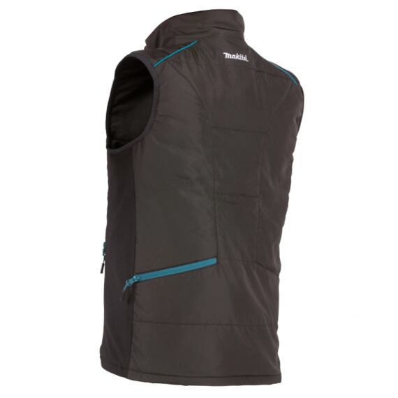 MAKITA CV102DZ3XL aku vyhřívaná vesta 10,8/12V CXT, vel. XXXL, 3 stupně vyhřívání, vnitřní fleece