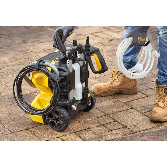STANLEY SFMCPW1500B aku tlaková myčka 2*18V FATMAX, 100 bar, samonasávání, bez baterie