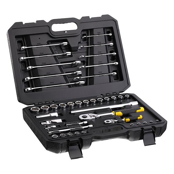 STANLEY STMT82832-1 gola sada 1/2"+1/4", OP klíče, 41-dílná