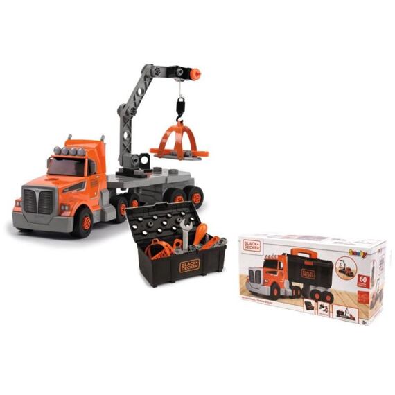SMOBY kamion s dětským nářadím BLACK+DECKER