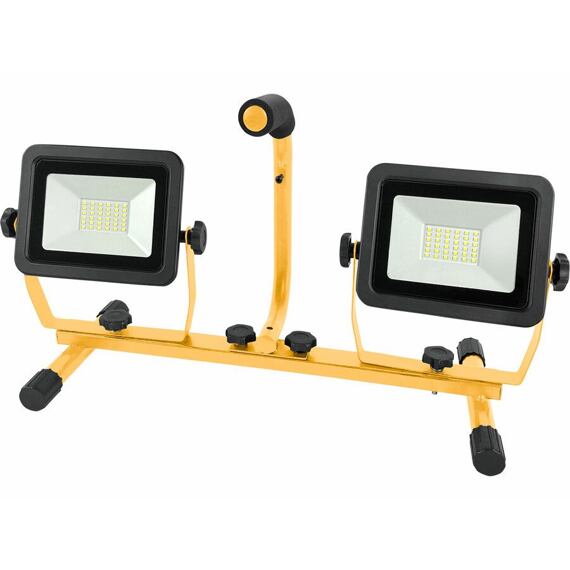 EXTOL Light LED reflektor 2*2700lm, 2*30W se stojanem 180cm 43282