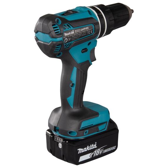 MAKITA DHP485Z aku bezuhlíkový příklepový šroubovák 18V bez baterie, 50Nm, 0-500/1900 ot./min
