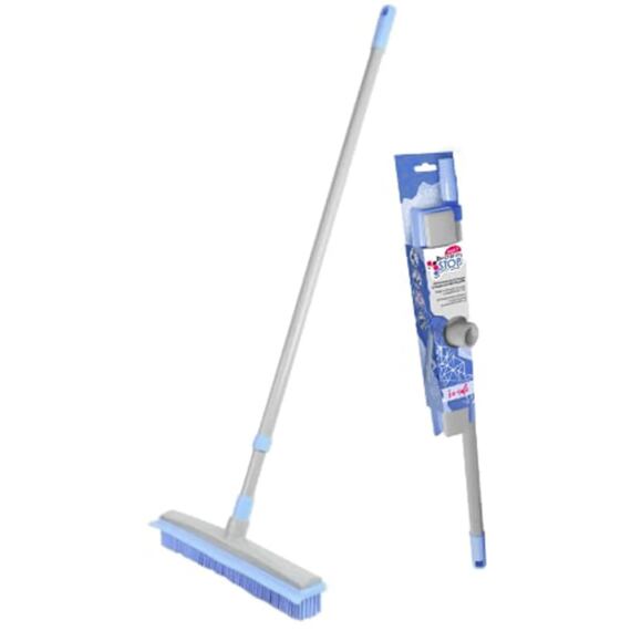 smeták gumový 31cm s teleskopickou násadou 120cm PRESTIGE