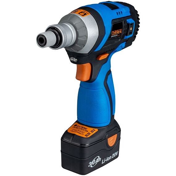 NAREX ASR 203-SB aku rázový utahovák 20V/3Ah, 300Nm, 1/2"