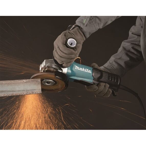 MAKITA GA5095X01 uhlová brúska 125mm, 1900W, obmedzenie rozbehového prúdu
