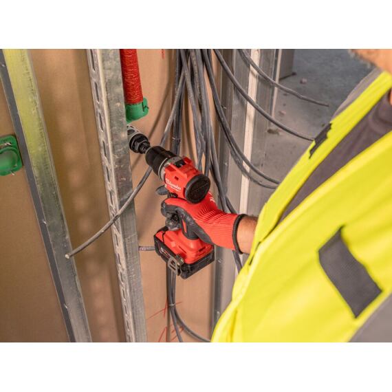 MILWAUKEE M18 BLDDRC-0X aku bezuhlíková vrtačka 18V, 61Nm, délka 145mm, bez baterie, kufr