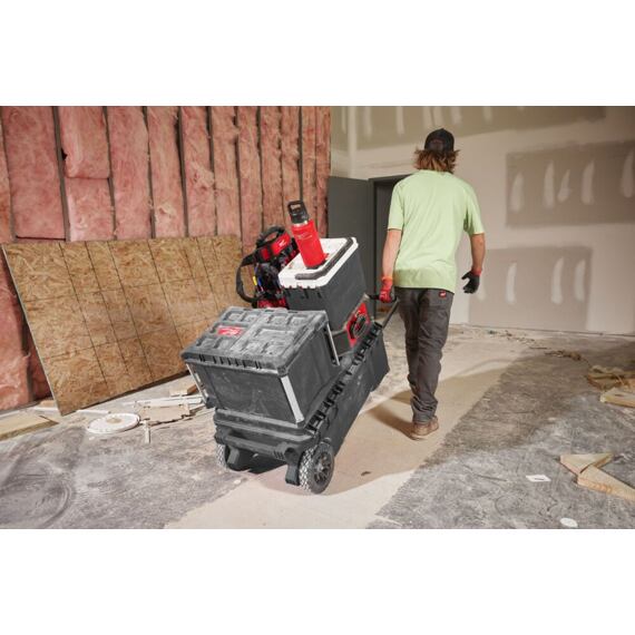 MILWAUKEE 4932493467 termoláhev PACKOUT 1065ml, dvoustěnná vakuová izolace, kompatibilní víčko, RED