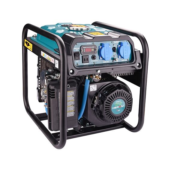 HERON elektrocentrála digitálna invertorová benzín/LPG/NG, výkon 3700W/3000W, (benzín) 26kg, 8896231