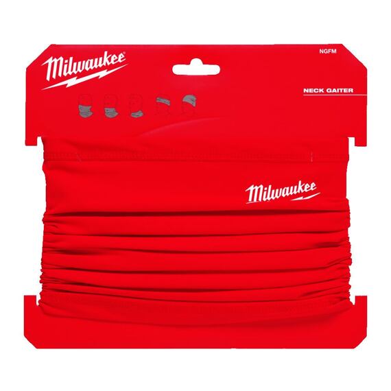 MILWAUKEE 4933478780 nákrčník a rouška NGFM-R, červený