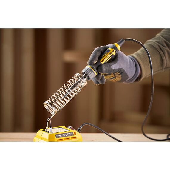 STANLEY SFMCE040B aku páječka FATMAX V20, 18V, teplota 204°C - 408°C, bez baterie