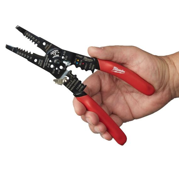 MILWAUKEE 4932493816 odizolovávací kleště s krimpovačem, víceúčelové