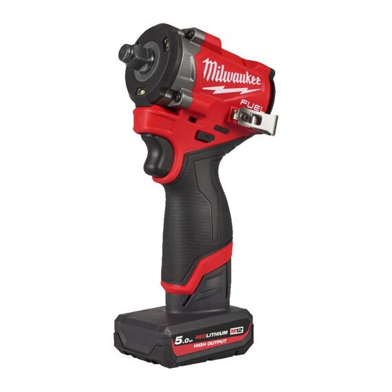 MILWAUKEE M12 FCIWF12G3-502X aku rázový utahovák 12V/2*M12HB5, pojistný kroužek