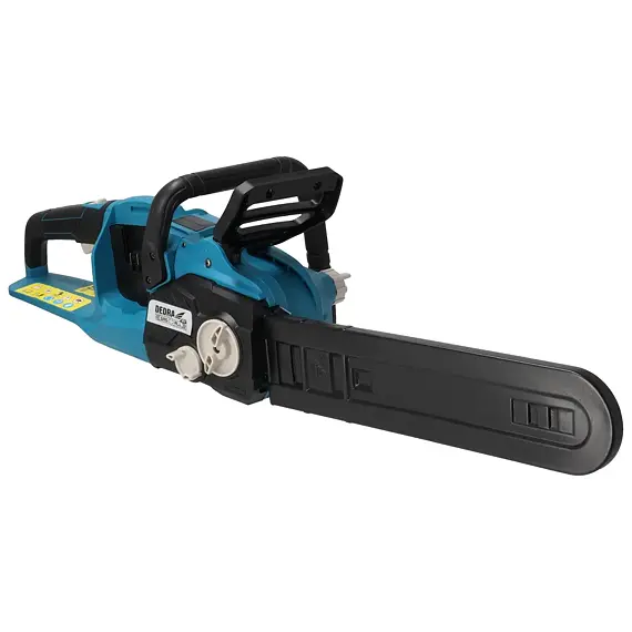 DEDRA aku řetězová bezuhlíková pila 40cm, 2*18V bez baterie, SAS+ALL DED7195V