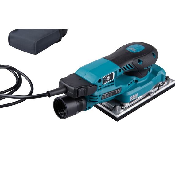 MAKITA BO007CGZ aku vibrační bruska XGT 40V, 93*185mm, propojení s aku kabelem