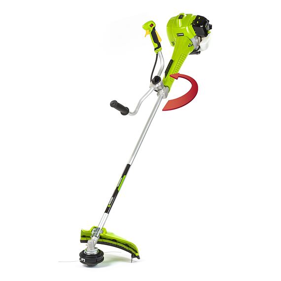 FIELDMANN FZS 5025-B benzínový křovinořez 2-takt, 51,7cm3, popruh, strunová hlava, 3-zubý kotouč