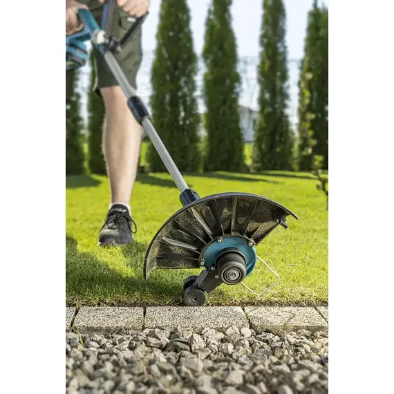 DEDRA aku strunová sekačka 18V, 30cm, teleskopická rukojeť, nastavitelná hlava, bez baterie DED6991