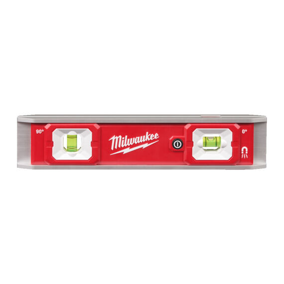 MILWAUKEE 4932498742 vodováha TORPEDO LED podsvícení v HI-VIS provedení, zesílené magnety