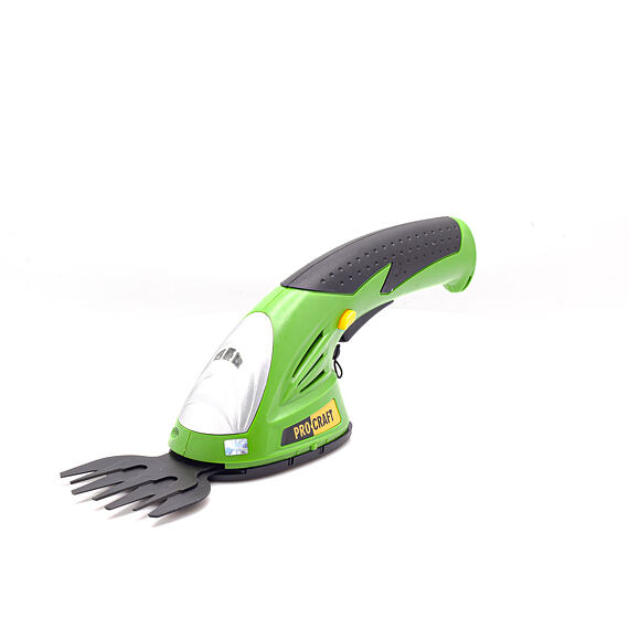 PROCRAFT PGH1300 aku nůžky na trávu a keře 3,6V/1,3Ah, lišta na trávu a živý plot