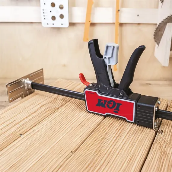 IGM MO-RZ120 ruční zvedák 120kg, zdvih 7,5-310mm, otočná zvedací deska, funkce rozpínání a upínání