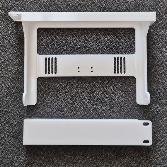 3D Tisk rackmount pro Fortinet Fortigate 40F/50G, plný