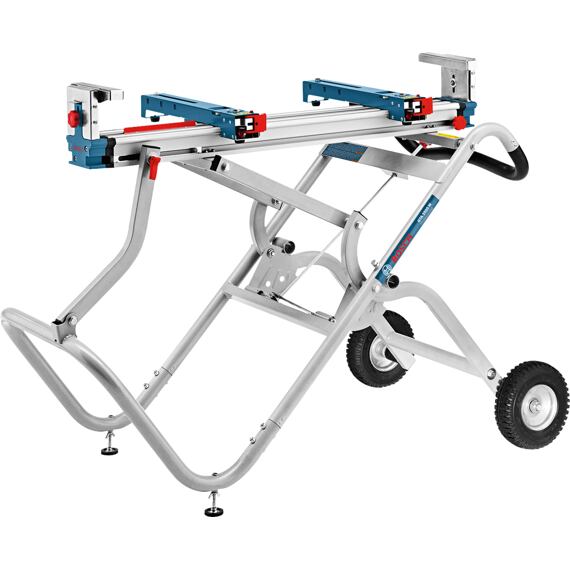 BOSCH GTA 2500 W stůl 2,5m na pokosovou pilu, pojízdný, stavitelný