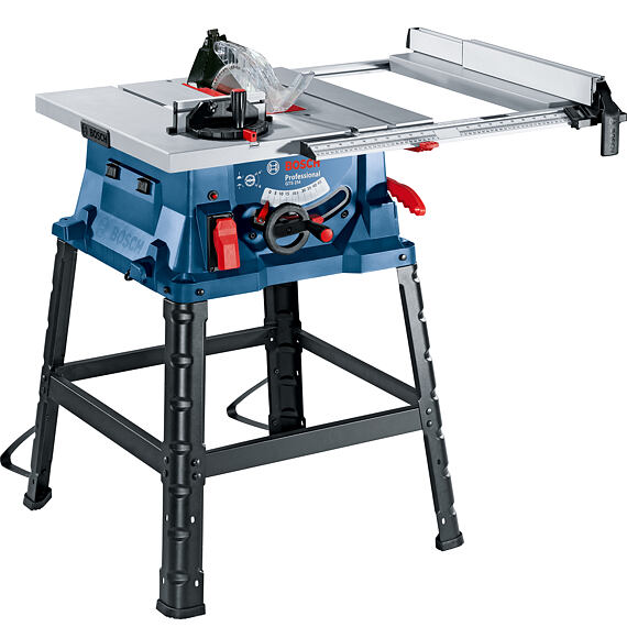 BOSCH GTS 254 stolní pila 254 mm, úhel 45° L, stůl 555*555 mm