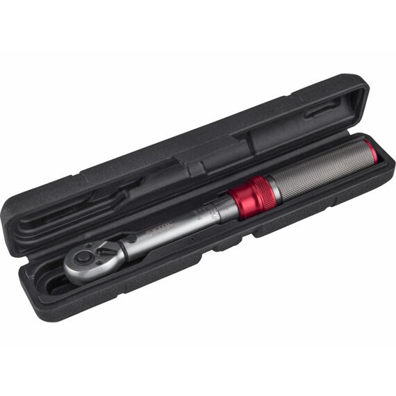 EXTOL Premium klíč momentový 1/4", 5-25Nm CrV, 8825306