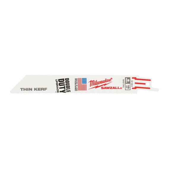 MILWAUKEE 48475184 pilky do ocasky, 150mm 18Tpi, kov, měď, nerez 5ks