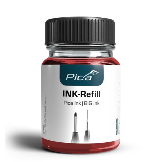 PICA Inkoust náhradní pro Pica Ink a Big Ink červený B55840