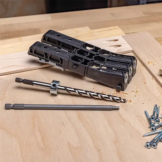 KREG svrtávací přípravek na skryté šroubové spoje 230 Micro, materiál 12-19mm, KPHJ230-INT