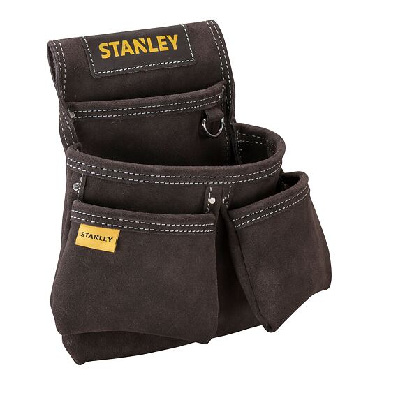 STANLEY STST1-80116 kožené opaskové pouzdro na nářadí a hřebíky