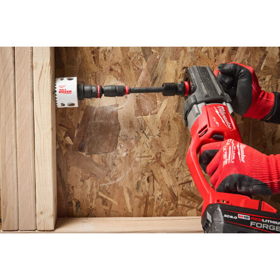 MILWAUKEE 4932500552 adaptér Quik-Lok pro děrovky, HSaw QL Pin Adaptor XL 5/8"*18, 32-210mm, 2 kusy