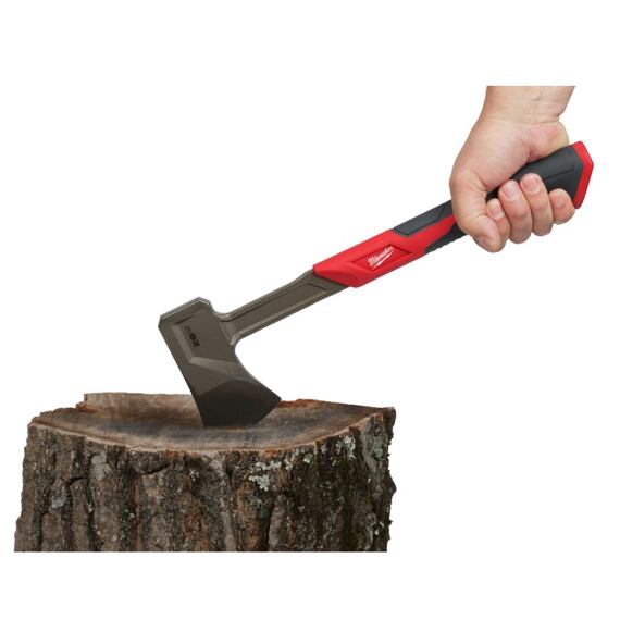 MILWAUKEE 4932498628 sekera štípací 40cm, 1,1kg, ocelí zesílená rukojeť