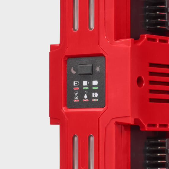 MILWAUKEE M18 MPC6 mobilní rychlonabíječka PACKOUT™ se šesti sloty 4932498551